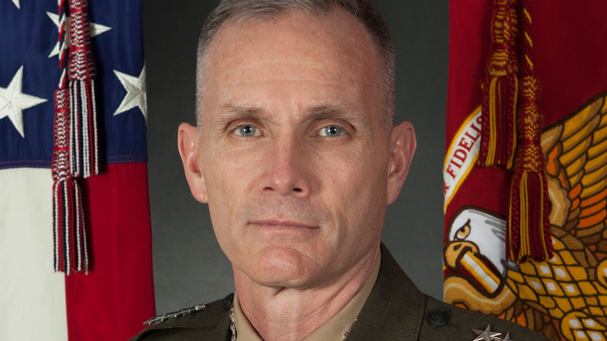 Official Photo of the Assistant Commandant of the Marine Corps Gen. Gary L. Thomas.