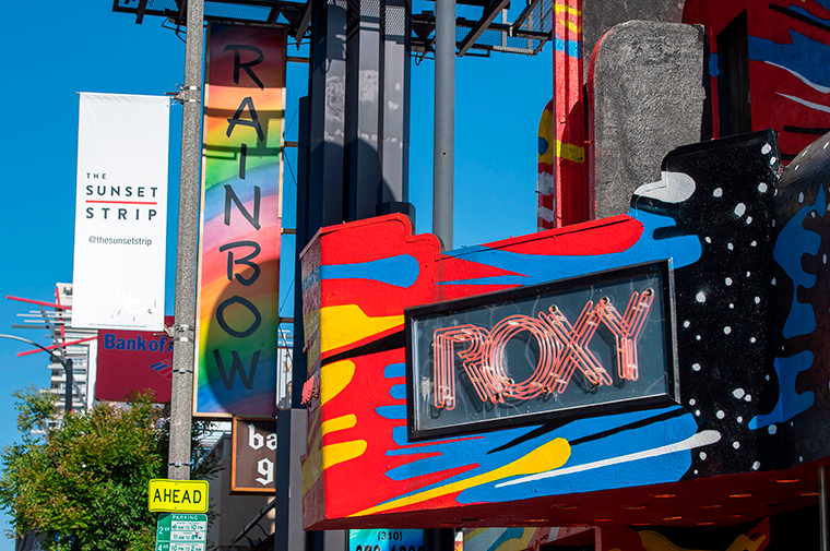The Roxy in Los Angeles is one of the venues owned by AEG Presents.