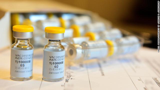 This September 2020 photo provided by Johnson & Johnson shows a single-dose COVID-19 vaccine being developed by the company. 