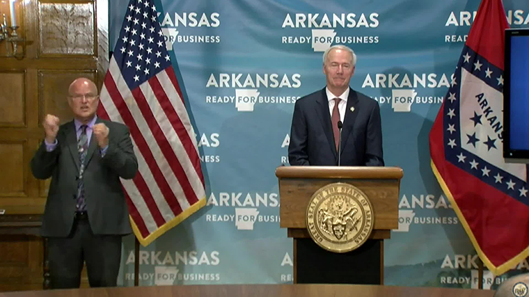 Office of Governor Asa Hutchinson