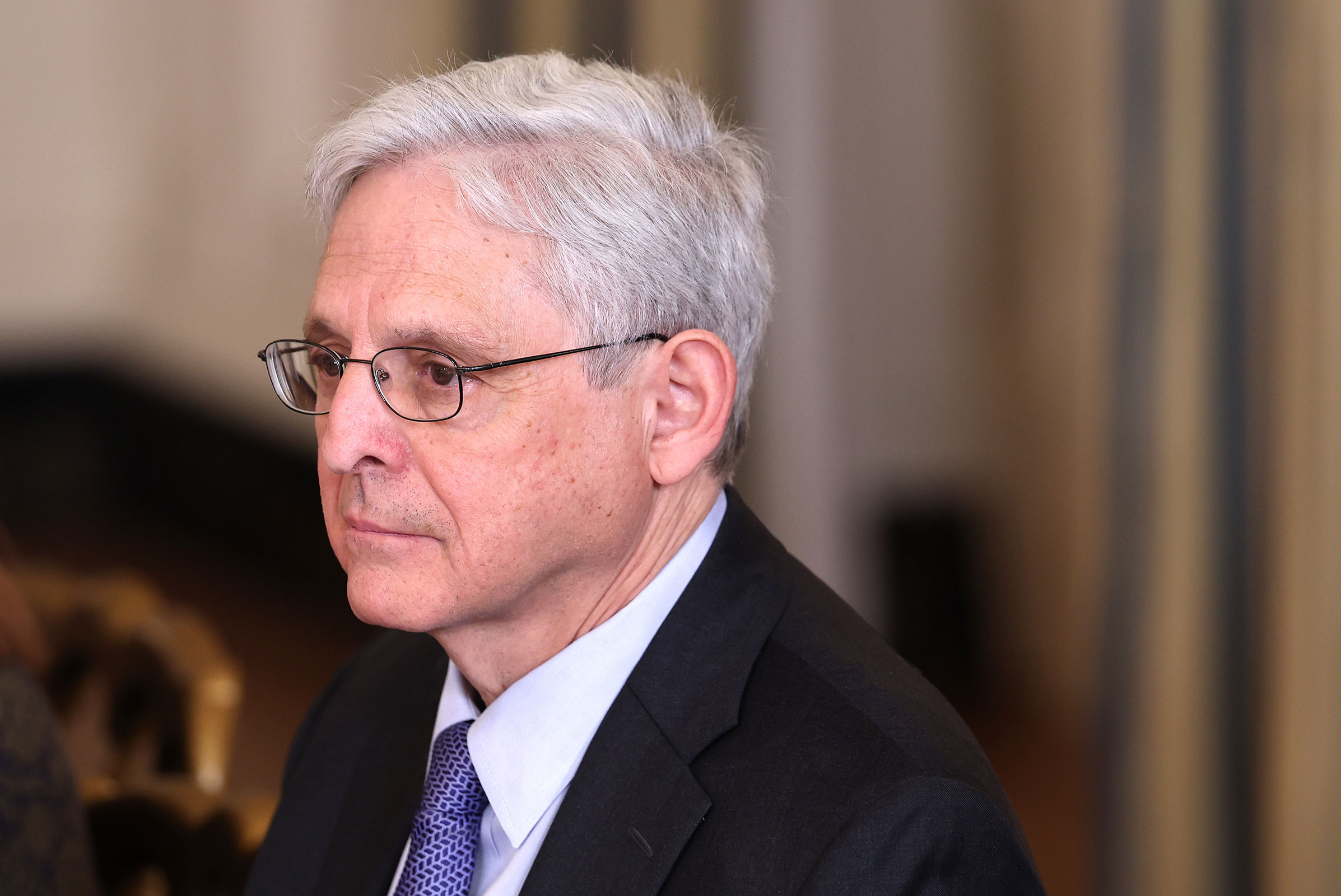 Attorney General Merrick Garland attends a meeting of President Joe Biden's Reproductive Health Task Force at the White House on January 22 in Washington, DC. 