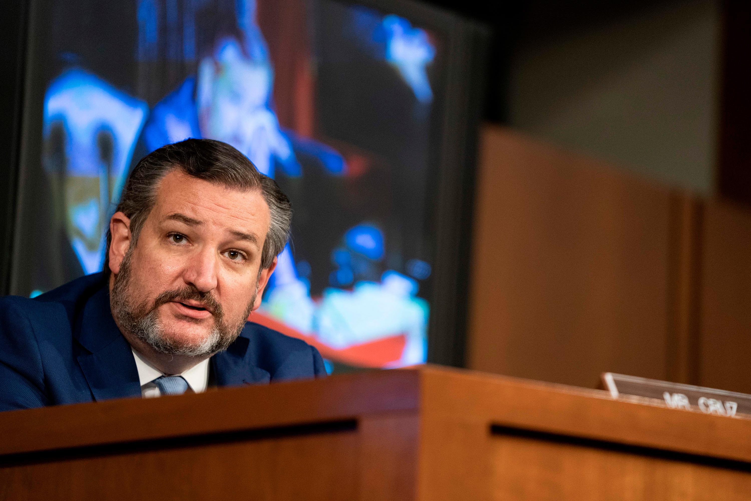 Ted Cruz talked about a number of political issues, then asked Barrett about her hobbies and …