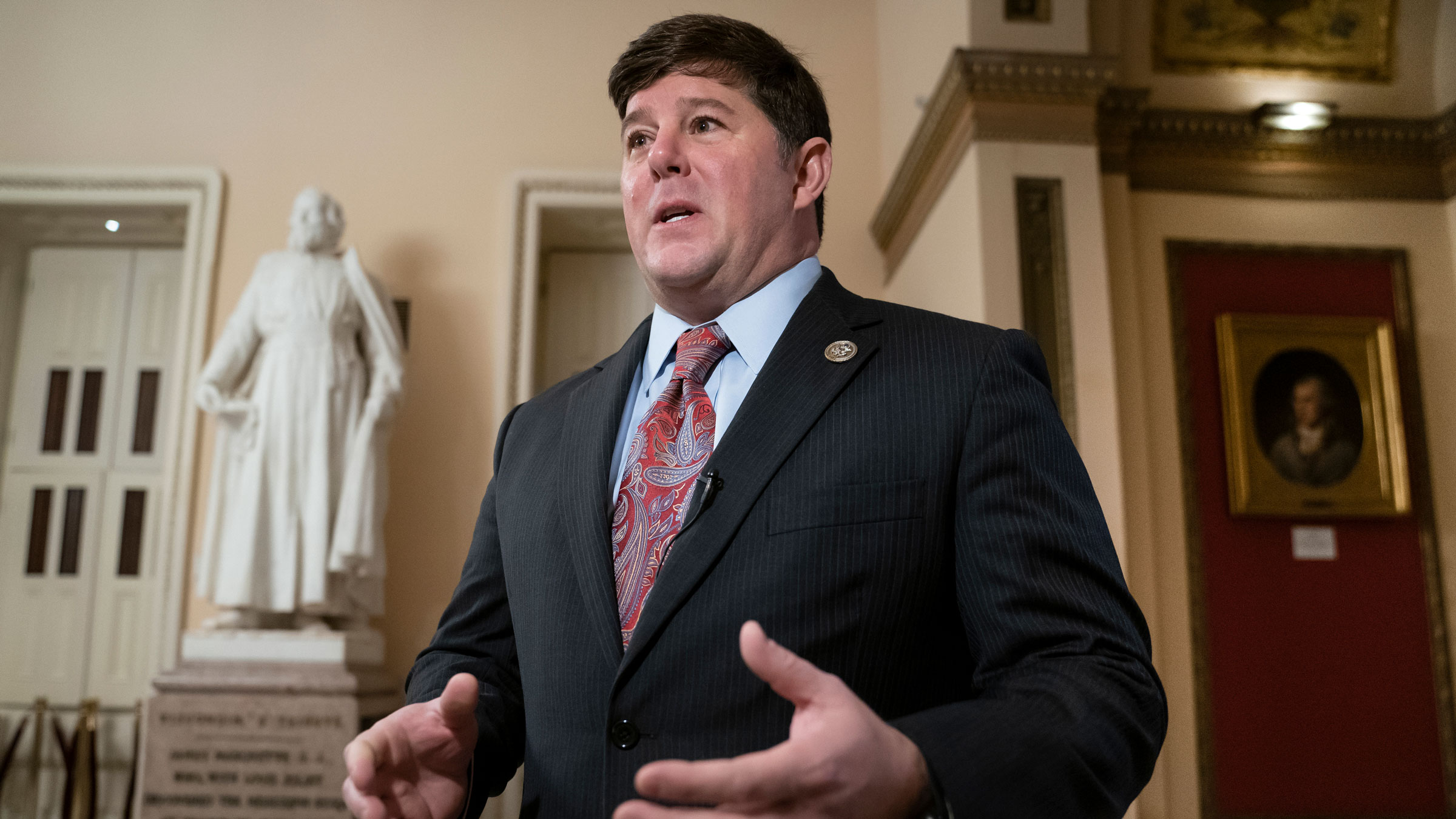 US Rep. Steven Palazzo is facing six primary challengers in Mississippi.