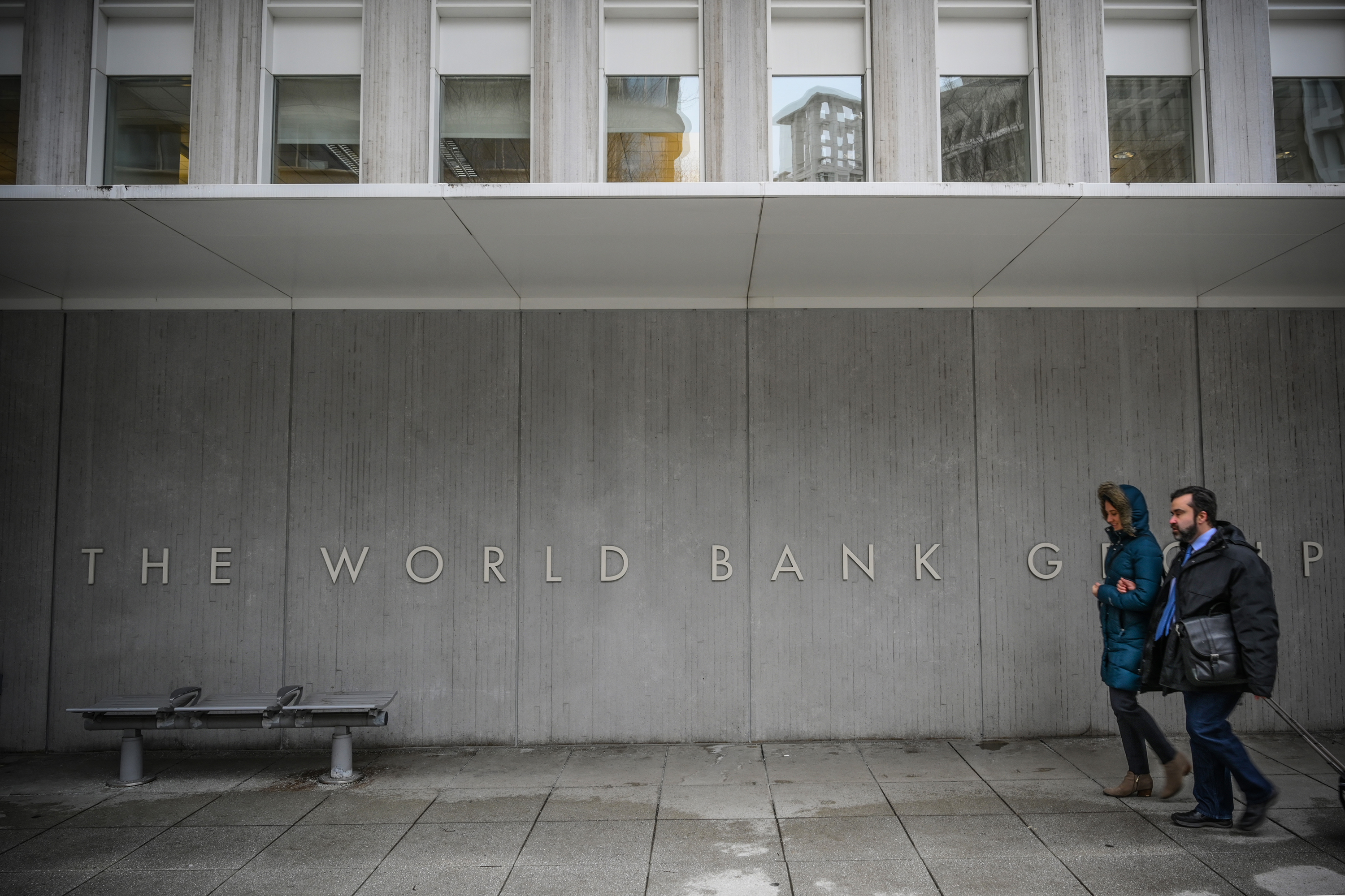 The building of World Bank Group is seen in Washington, DC.