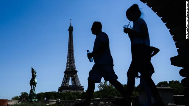 People in Paris are bracing for yet another record-breaking day of heat.