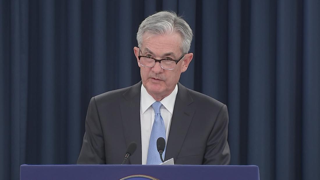 jerome powell speech today