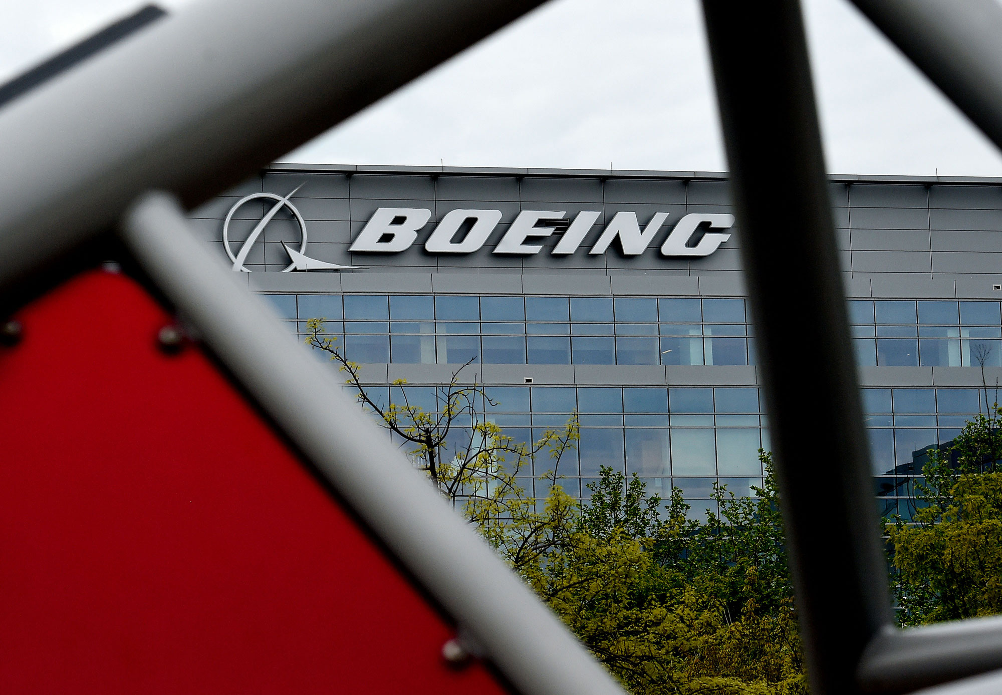 The Boeing regional headquarters is seen on April 29 in Arlington, Virginia.