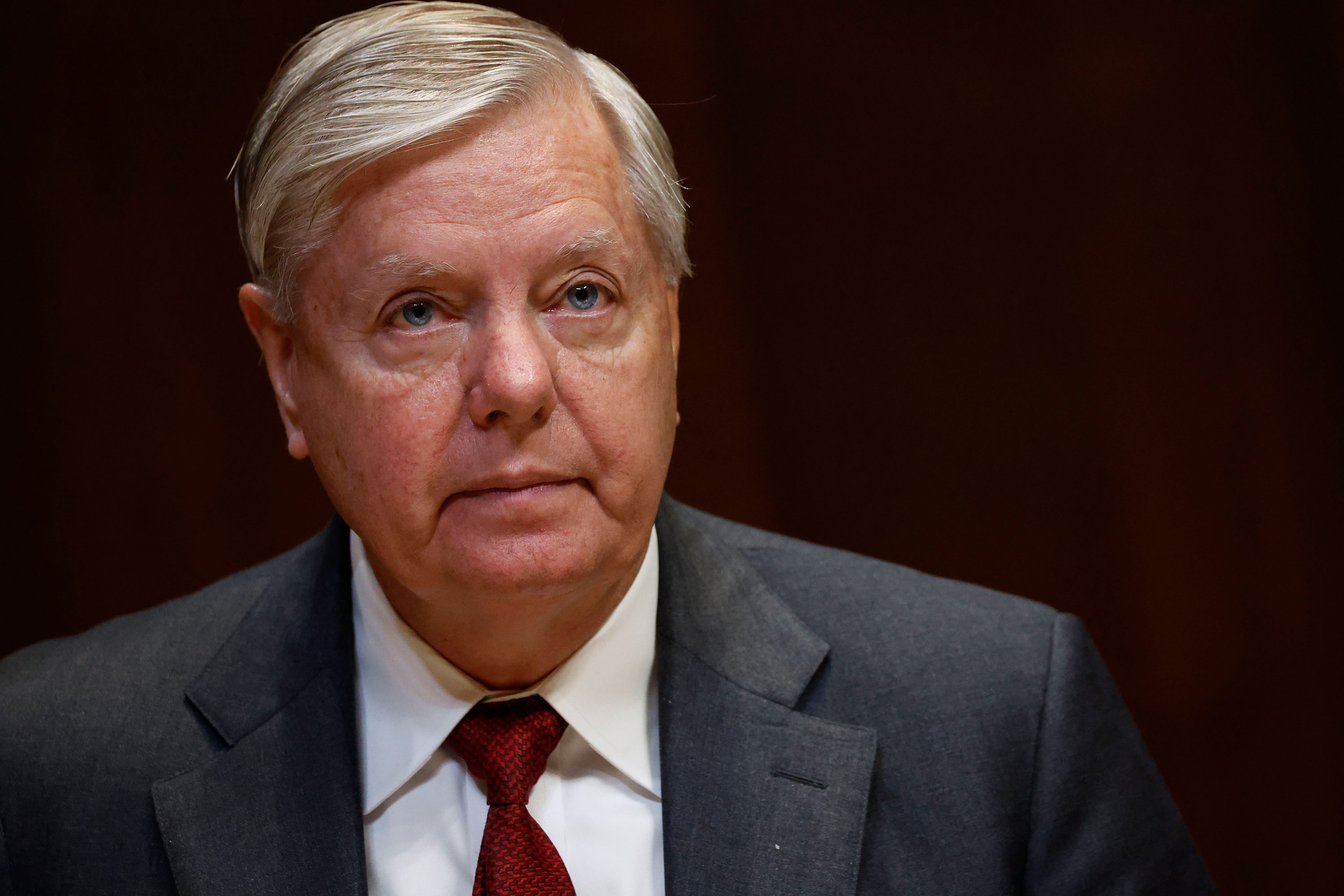 Sen. Lindsey Graham attends a hearing in May 2022.