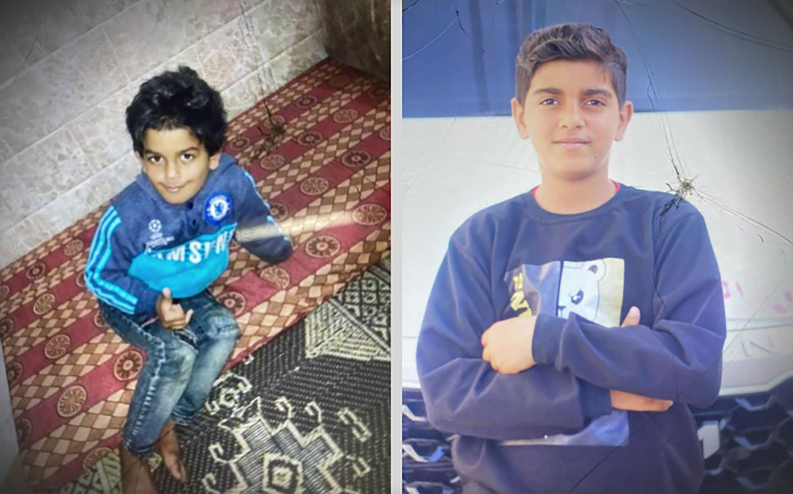 Siblings Al-Zain, 10, and Ali, 13, were among those killed. 