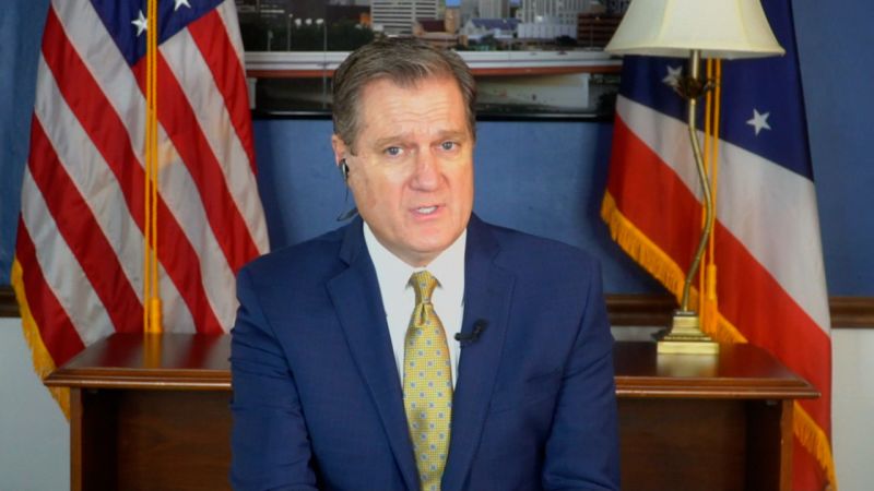 House Intelligence Committee Chairman Mike Turner speaks during an interview with CNN on Sunday, February 12. 