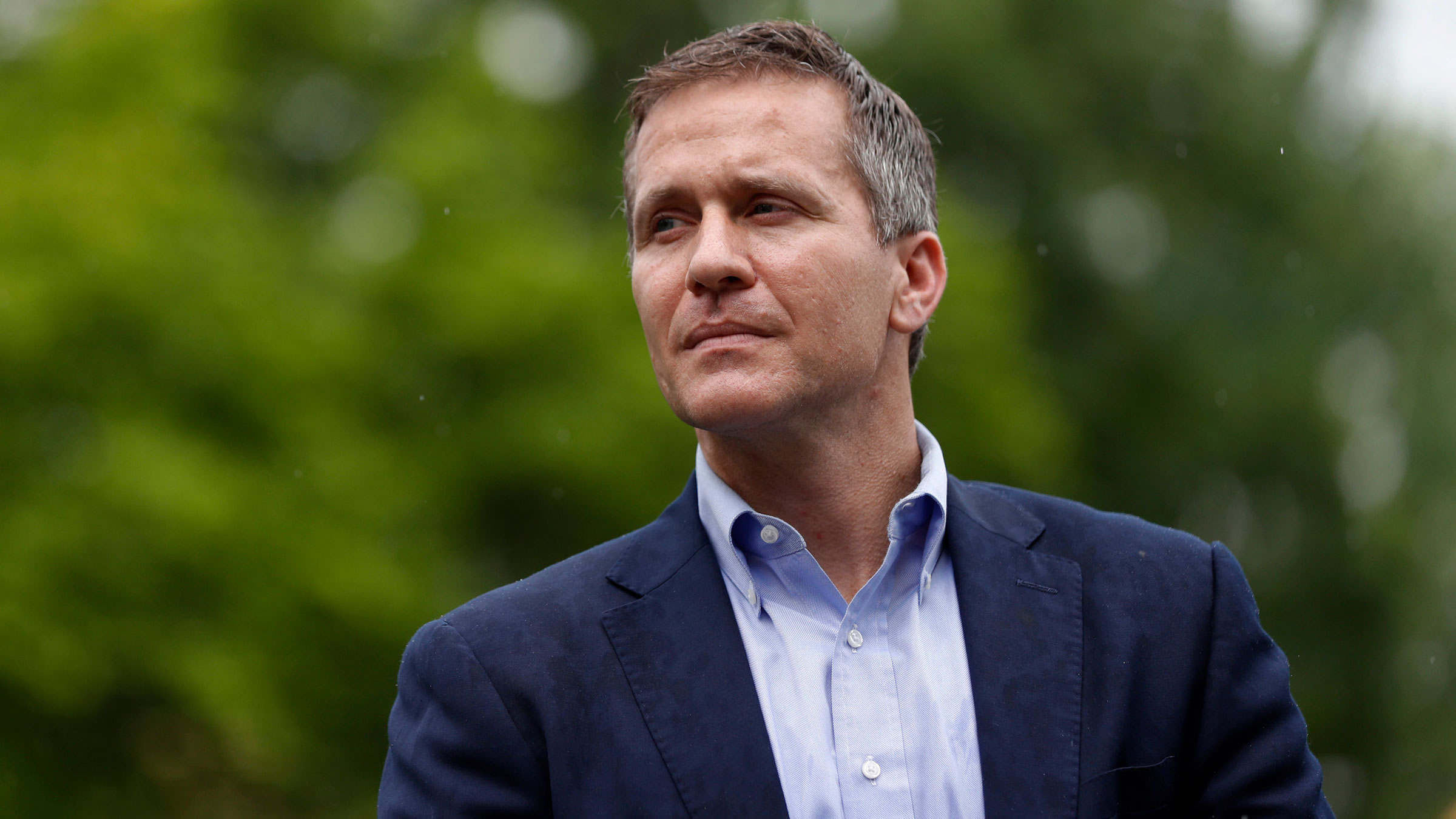 Former Missouri Gov. Eric Greitens, seen here in May 2018, is now running for a seat in the US Senate.