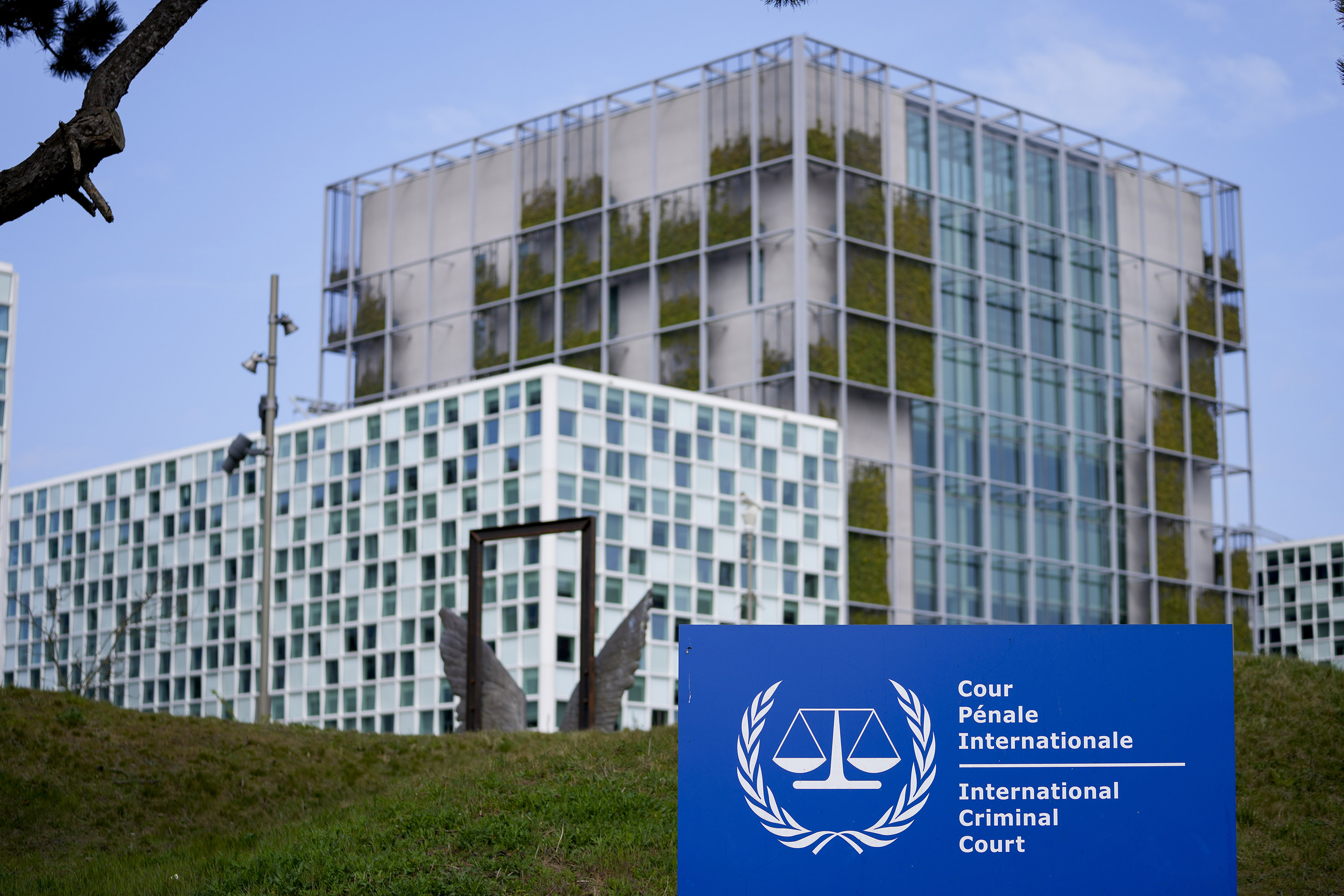 The International Criminal Court (ICC) is pictured in March 2022, in The Hague, Netherlands.
