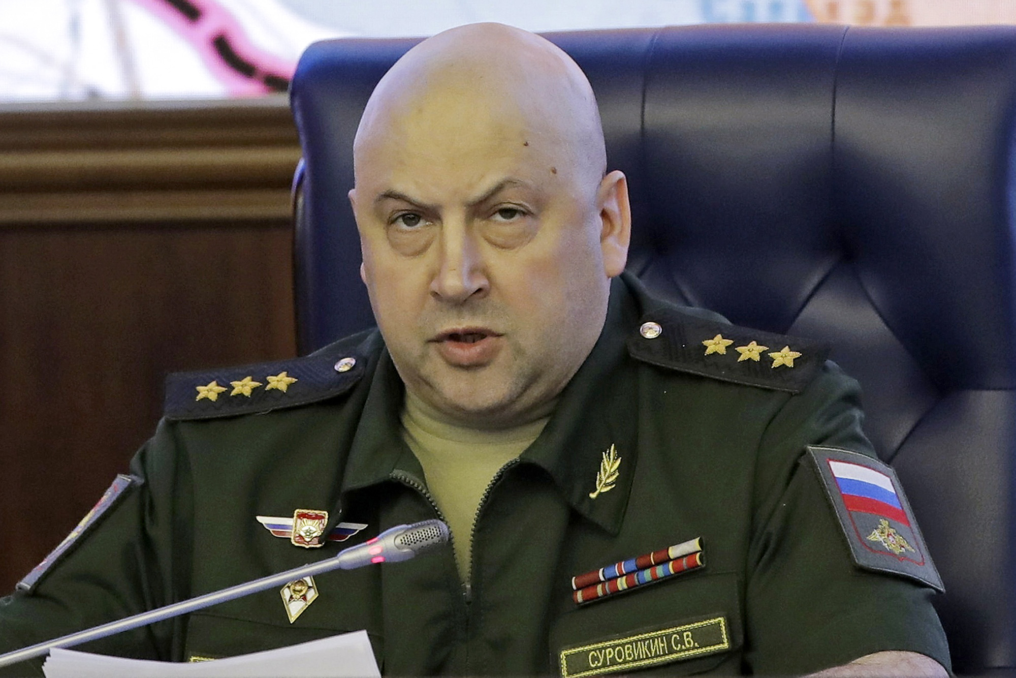 33) Who is Russian military general Sergey Surovikin?