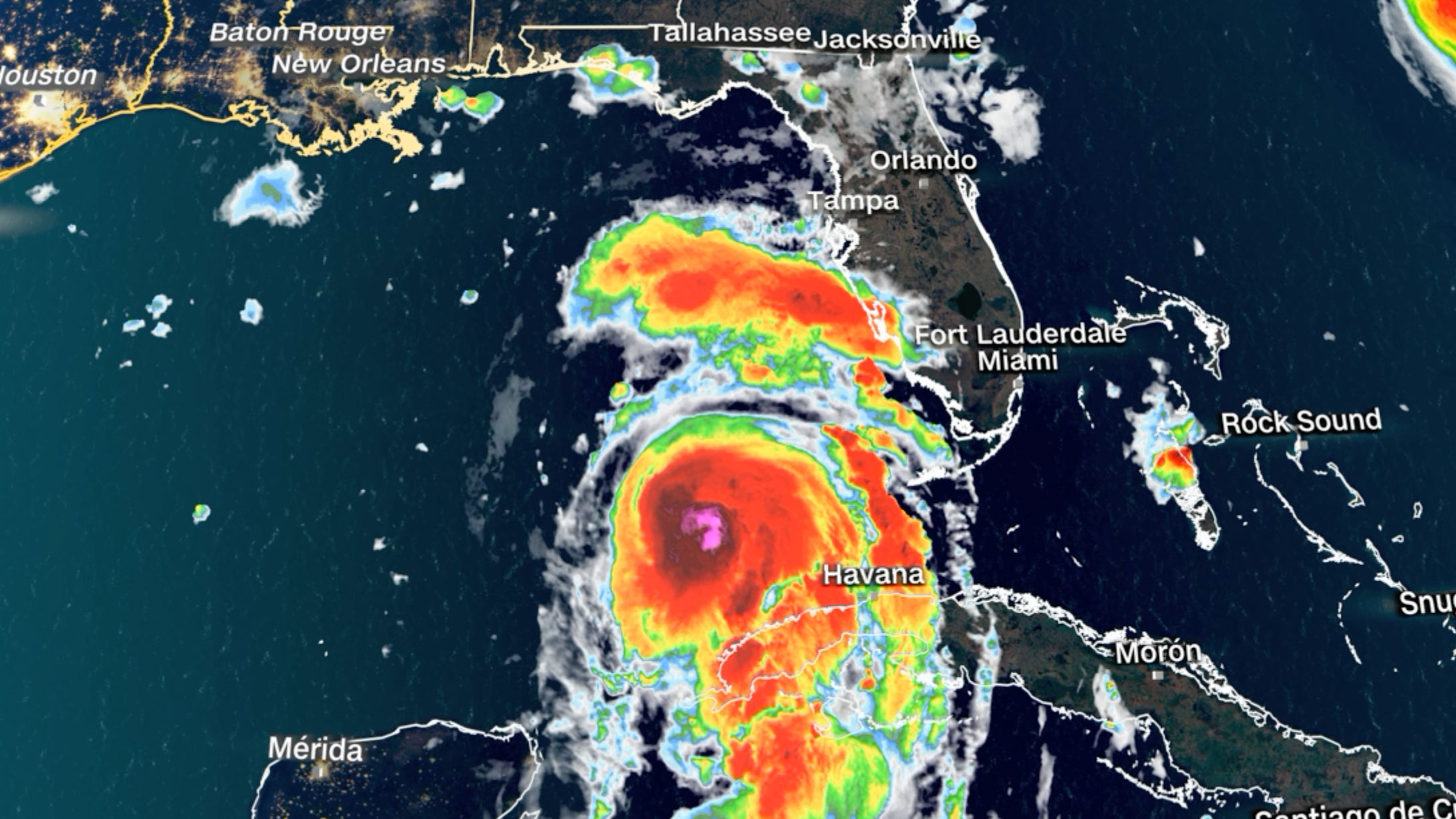 Only 2 major hurricanes on record have made landfall in region of