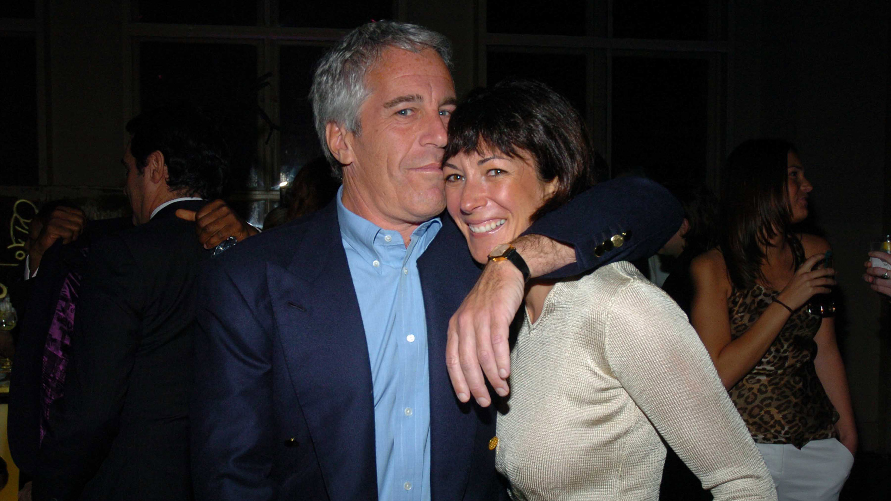 Jeffrey Epstein and Ghislaine Maxwell in New York, 2005. 