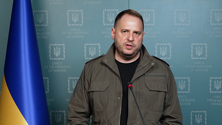 Andriy Yermak, top adviser to Ukrainian President Volodymyr Zelensky.