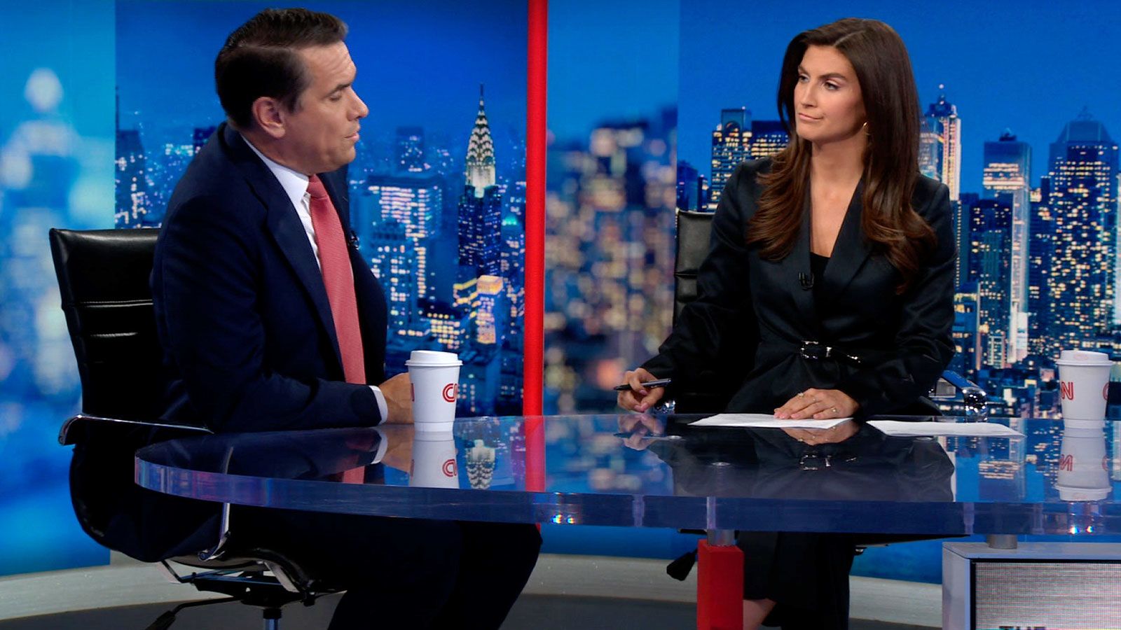 CNN's Kaitlan Collins interviews Todd Blanche after a Manhattan jury found his client, Donal Trump, guilty of falsifying business records on Thursday, May 30.