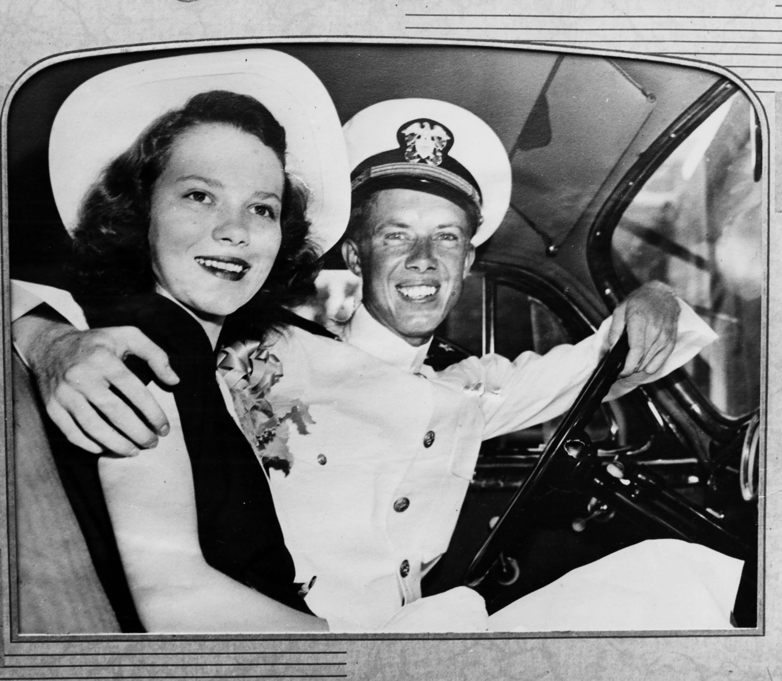 Rosalynn and Jimmy Carter were married on July 7, 1946. Both were born and raised in Plains, Georgia. 