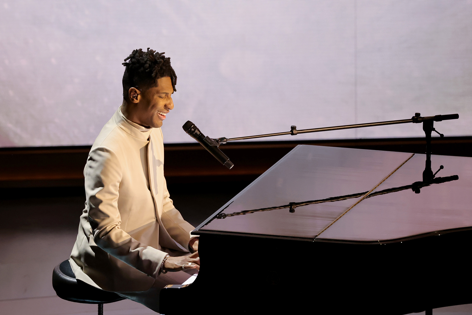 Jon Batiste performs "It Never Went Away" from "American Symphony.” 