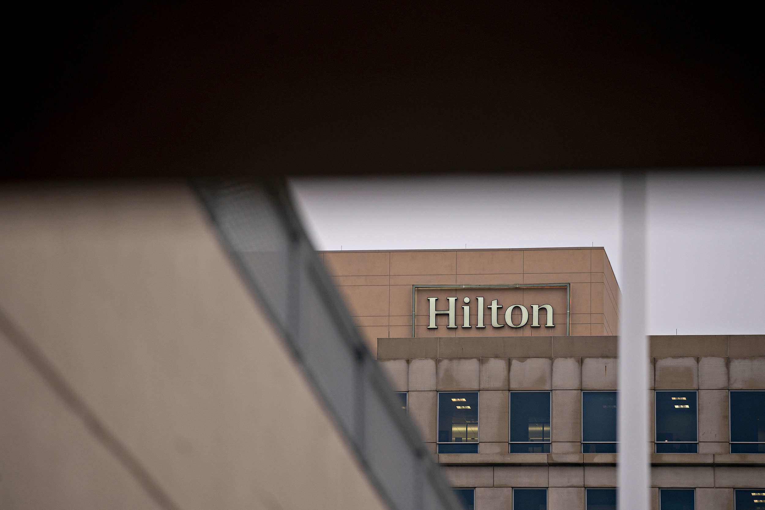 The Hilton Worldwide Holdings headquarters in McLean, Virginia.