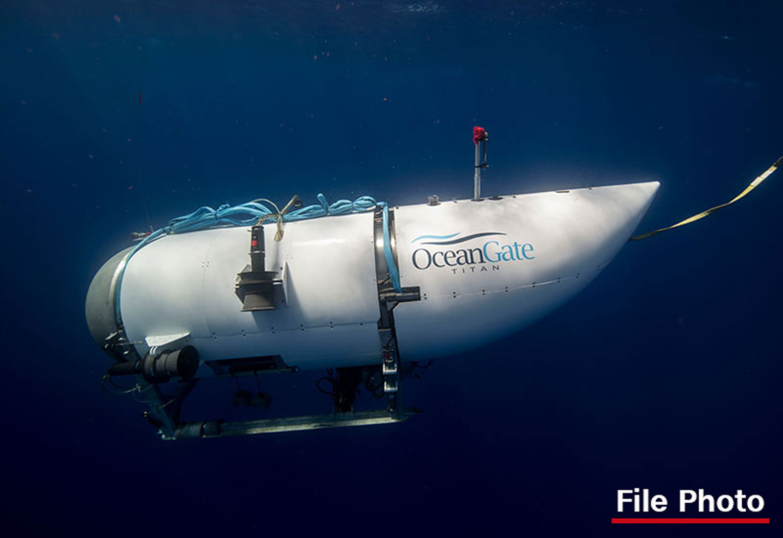 An undated photograph of OceanGate's Titan submersible.