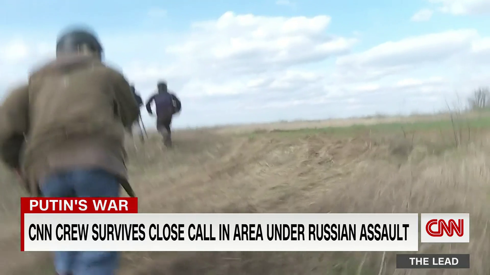 CNN team near Mykolaiv just meters away from incoming artillery rounds 