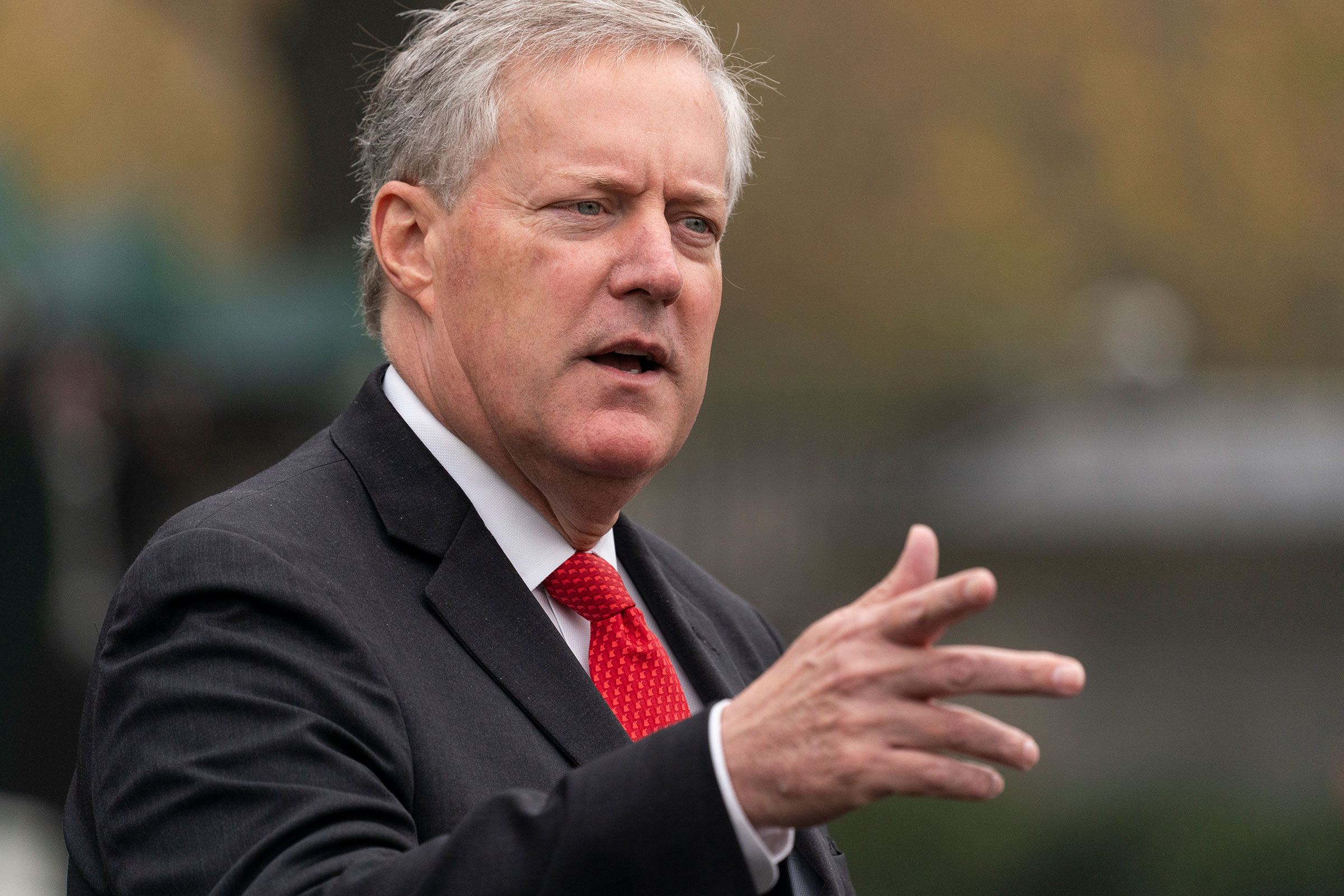 Former Trump White House Chief Of Staff Mark Meadows Turns Himself In At Fulton County Jail