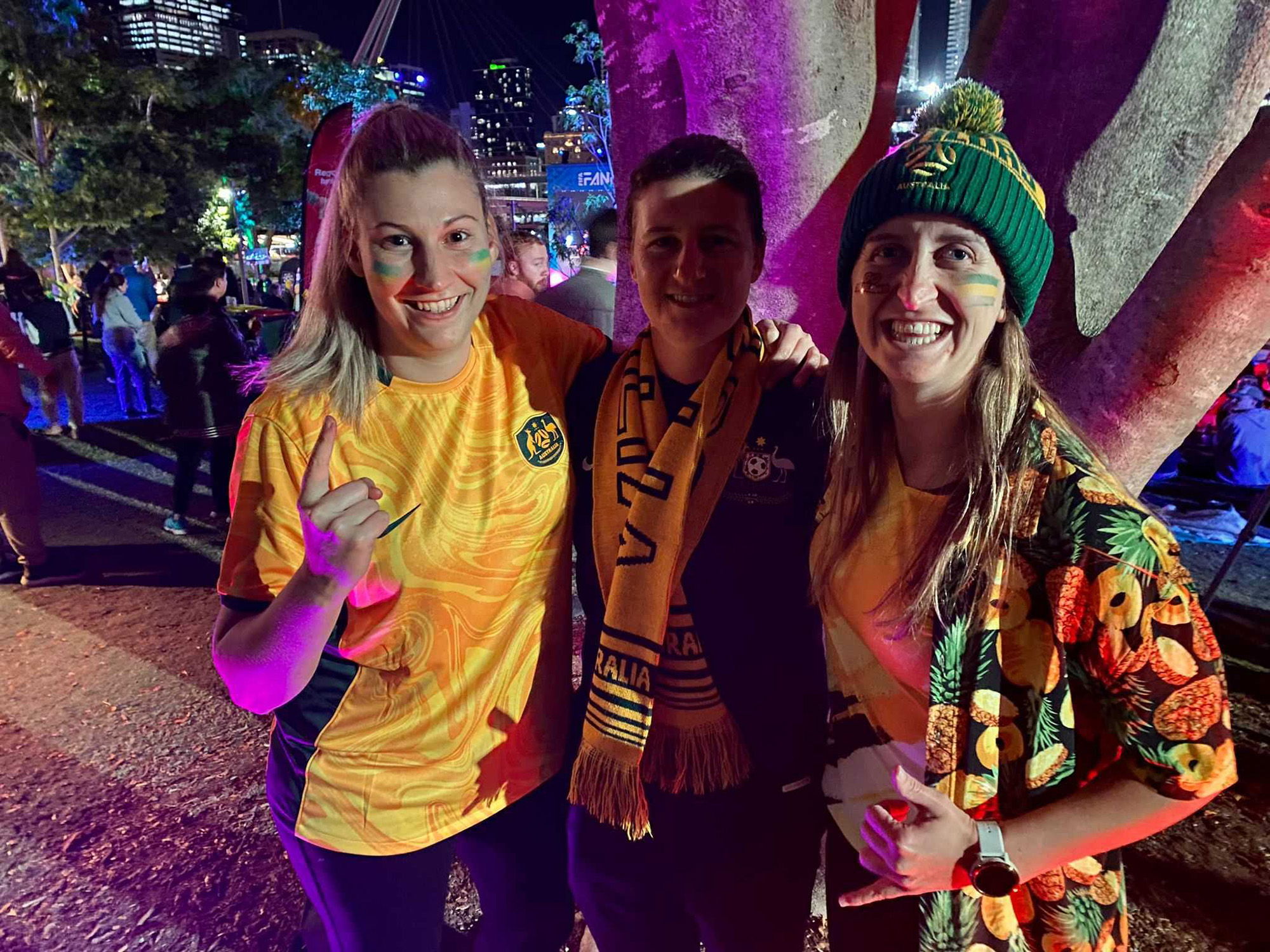 Matildas fan Kate Deegan said Sam Kerr's injury was “heartbreaking!” with her friends adding: “There’s great depth in the team.” Who will they watch now? “Mary Fowler!"