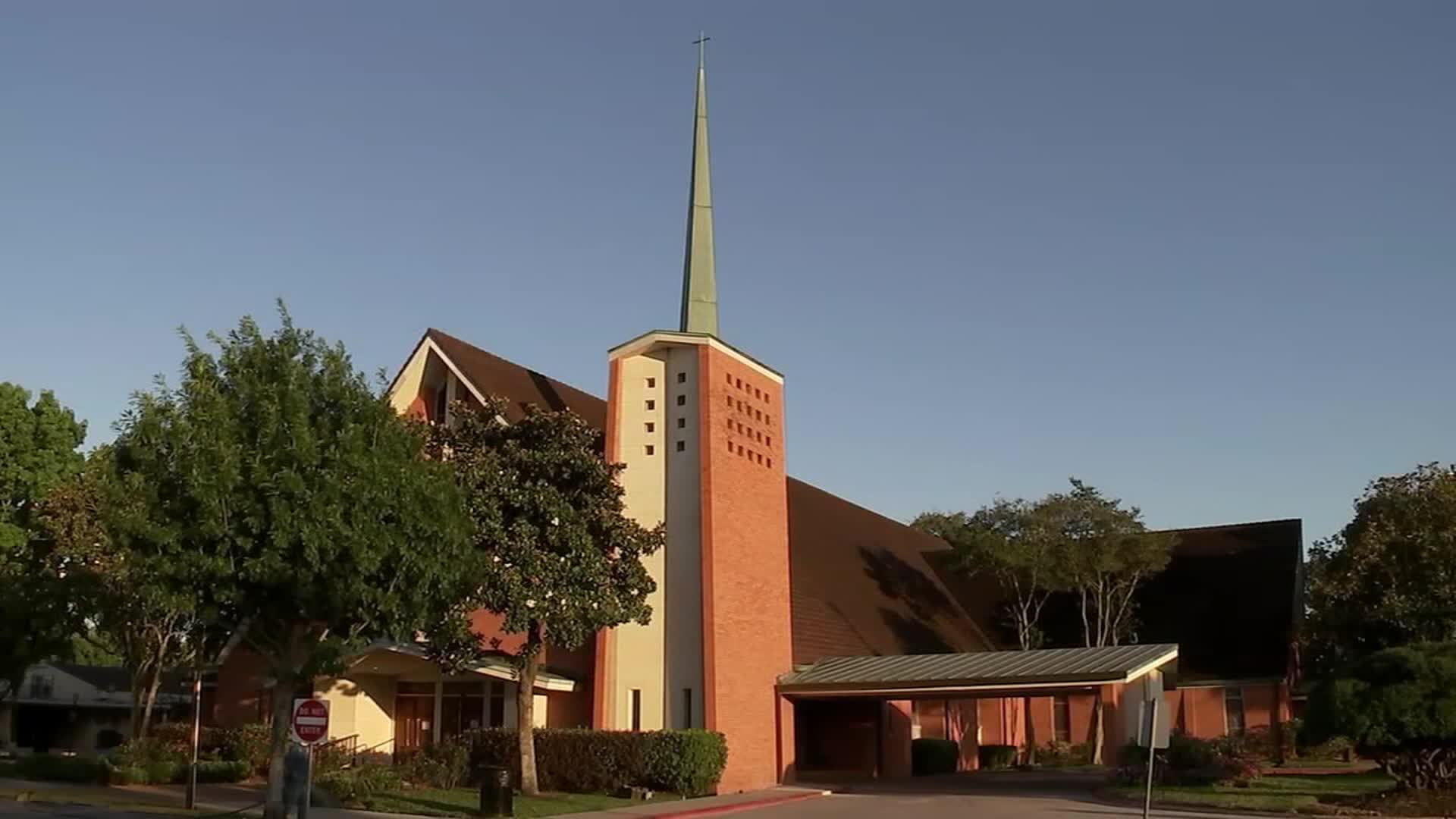 The Holy Ghost Church stands in Houston, Texas, on May 19.