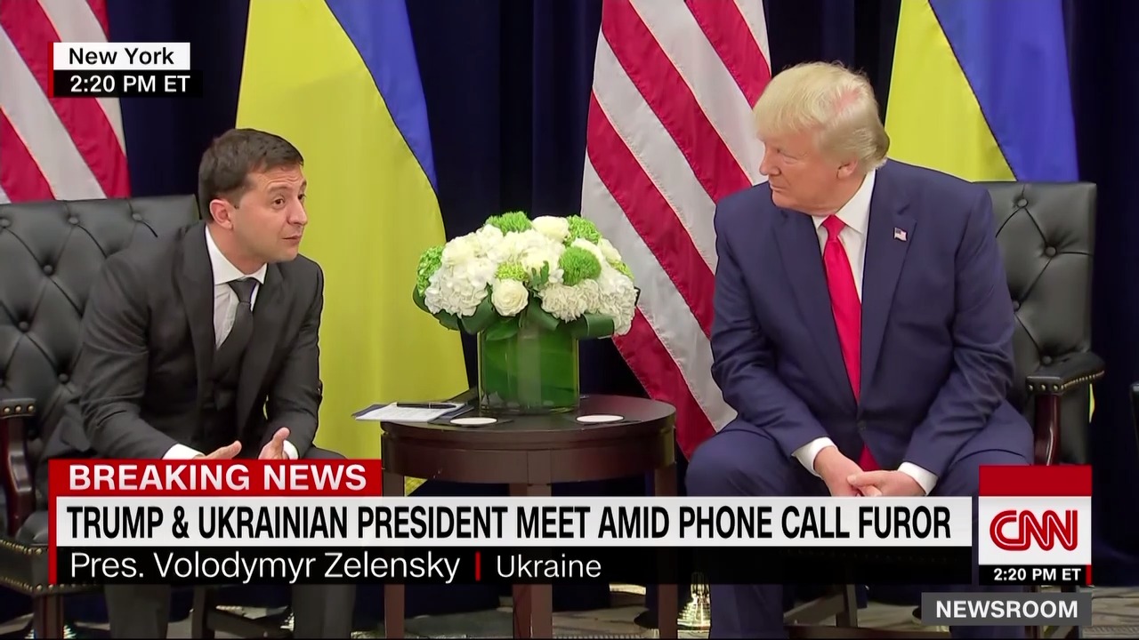 Trump Opens Meeting With Zelensky Making Light Of Ukraine Controversy 2849