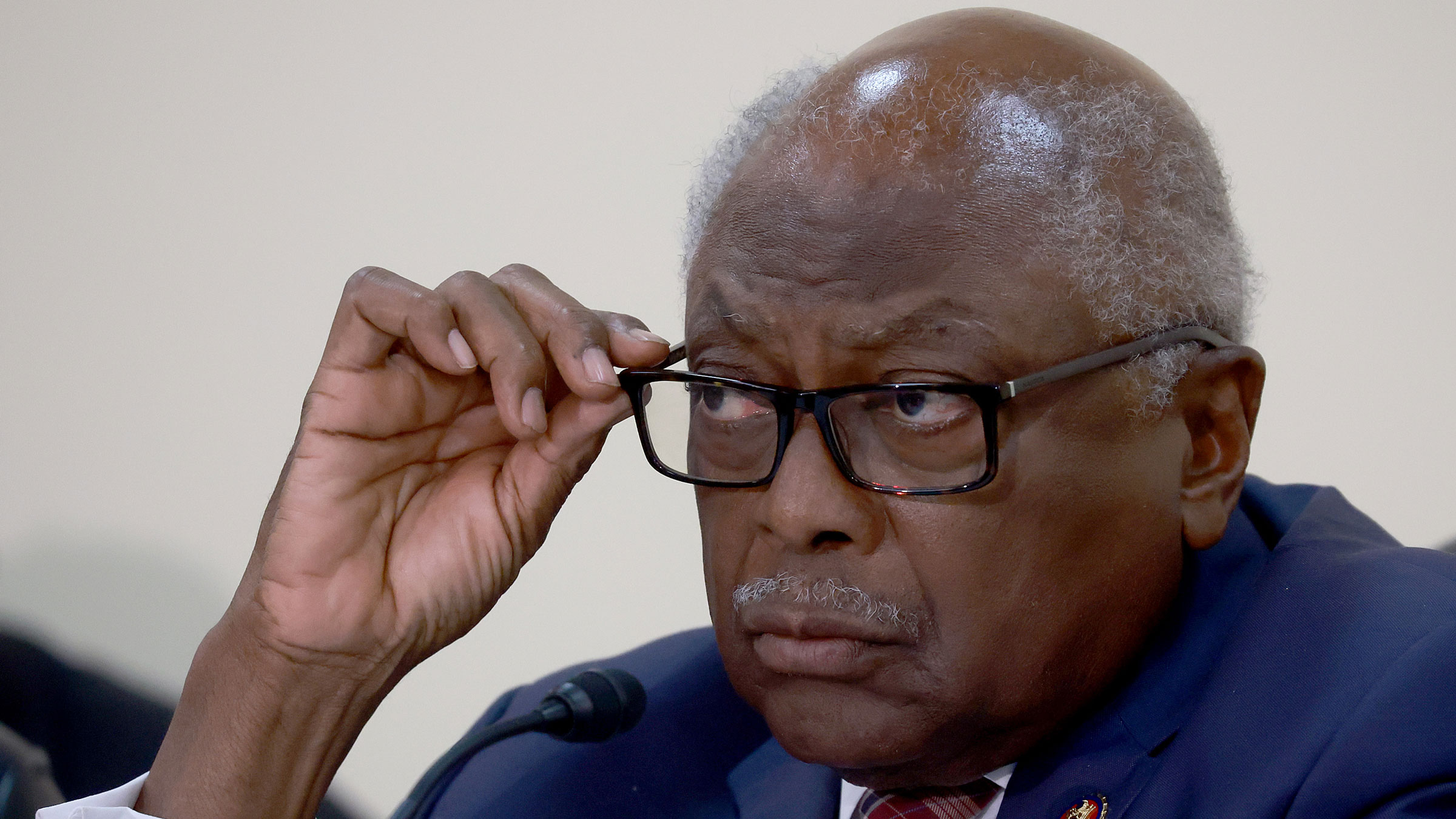 US Rep. James Clyburn attends a subcommittee hearing on Tuesday.