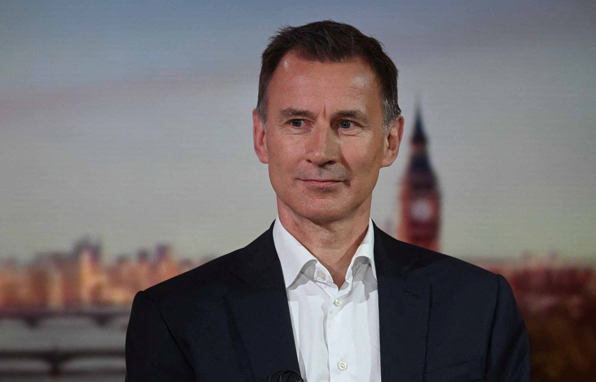 Conservative MP Jeremy Hunt appears on BBC's Sunday Morning in London on May 15.