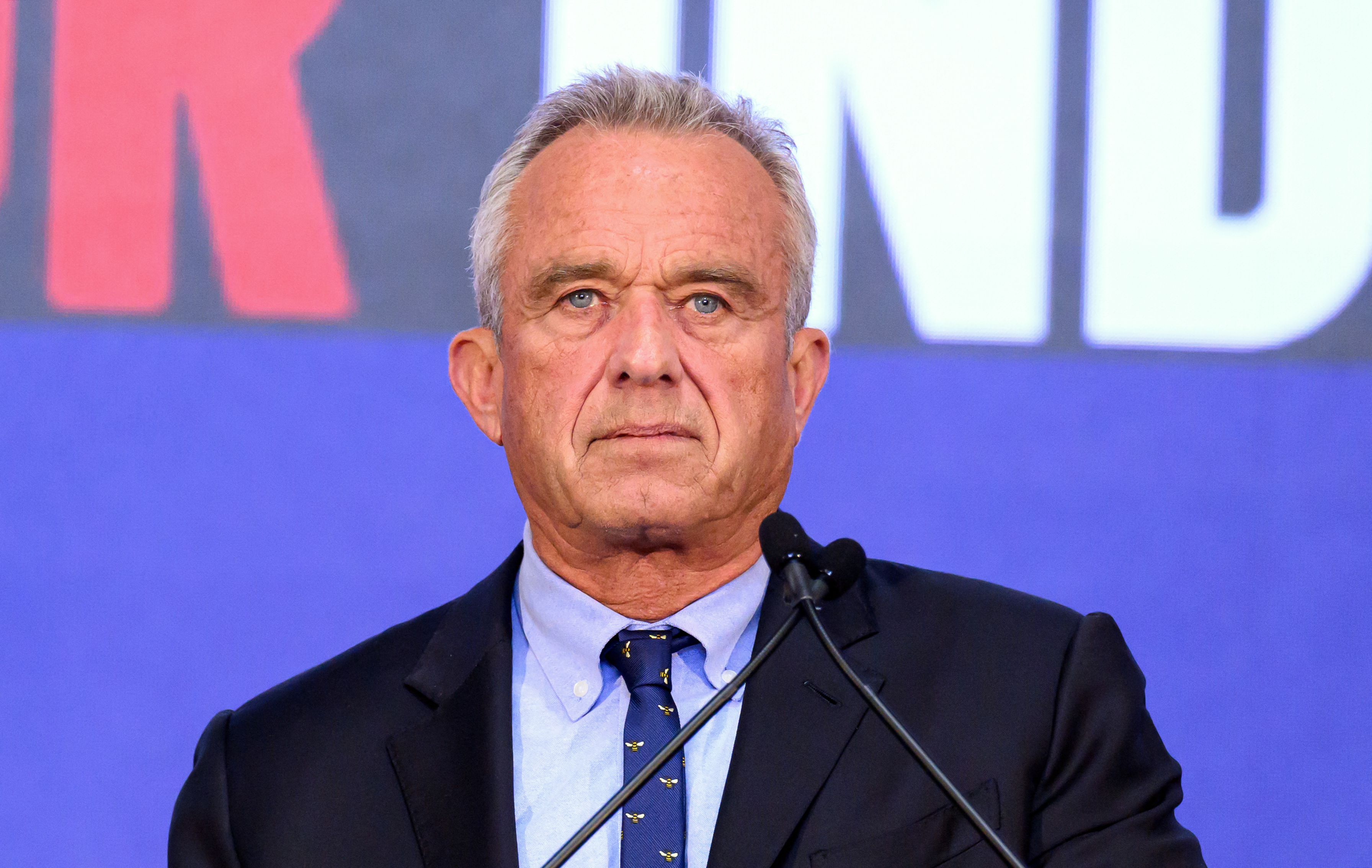 Independent presidential candidate Robert F. Kennedy Jr. speaks during a campaign event in Oakland, California, on March 26.