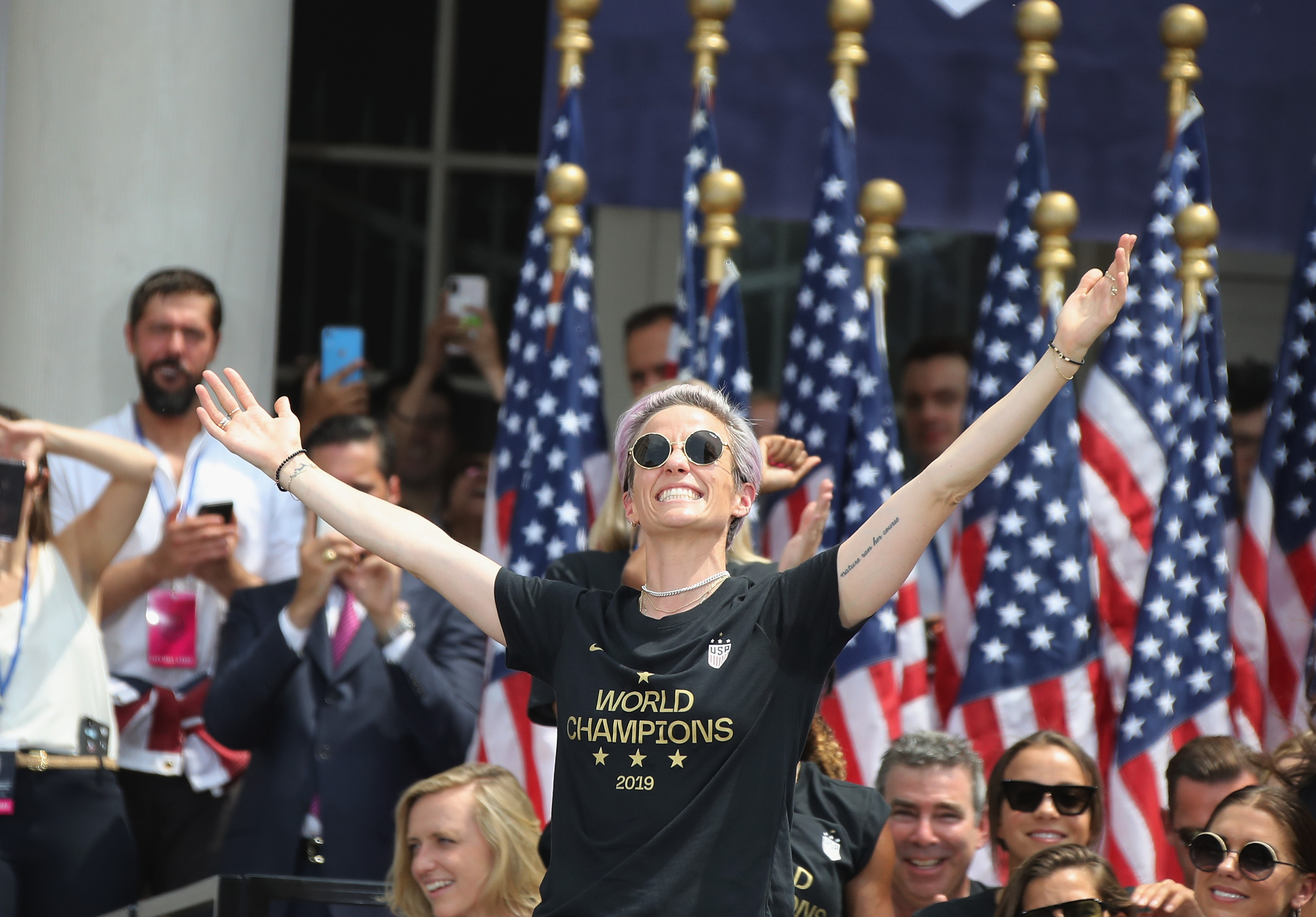 Megan Rapinoe was scheduled to appear at OZY Fest