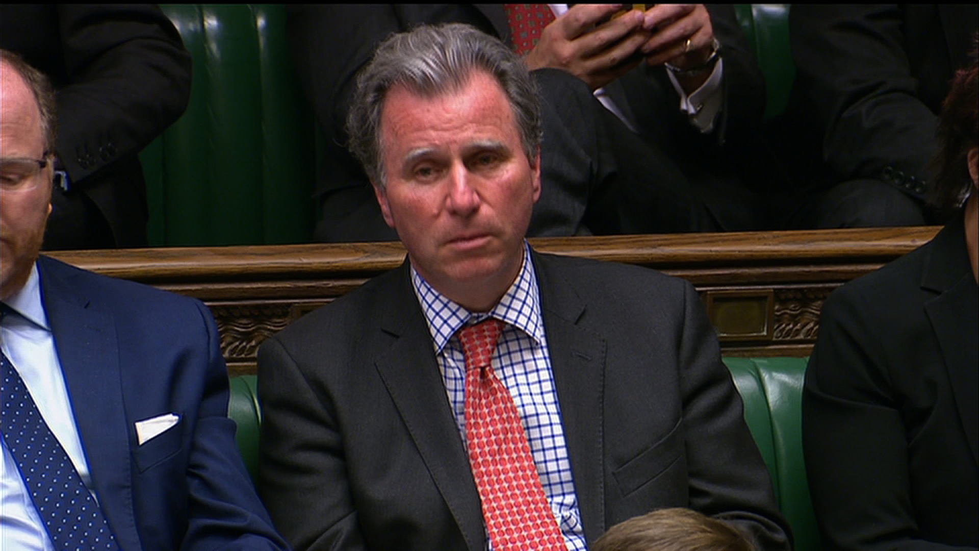 Conservative MP Oliver Letwin in the House of Commons.