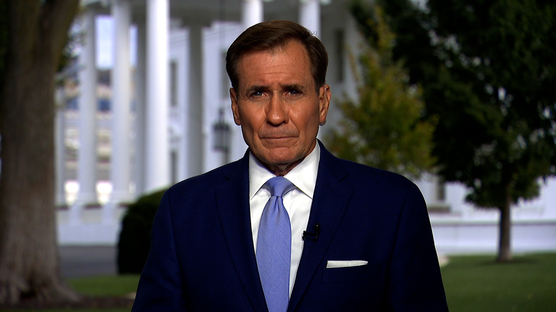 John Kirby in an interview with CNN on Monday, October 9.