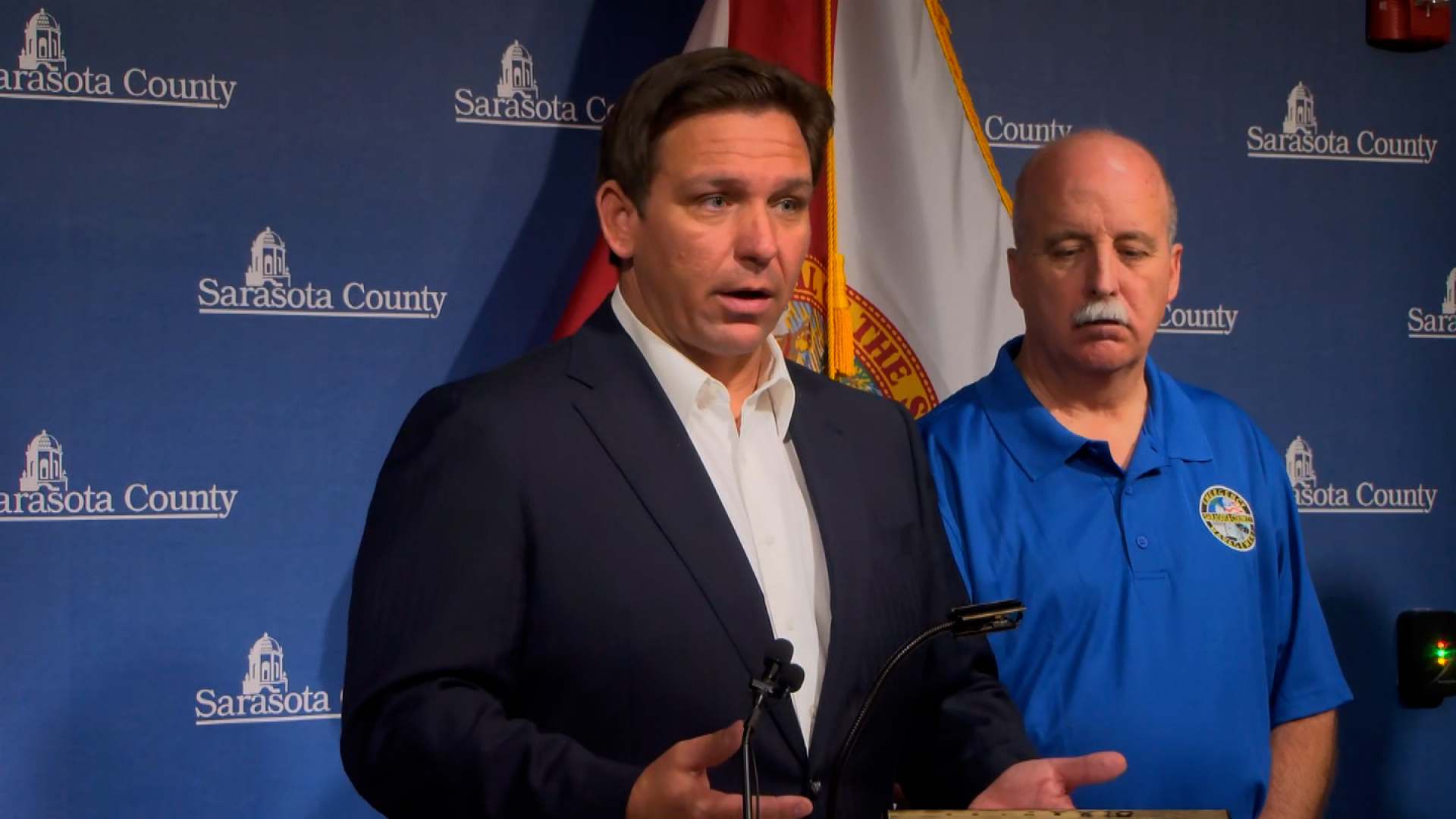 Florida governor warns of catastrophic flooding and life-threatening storm surge