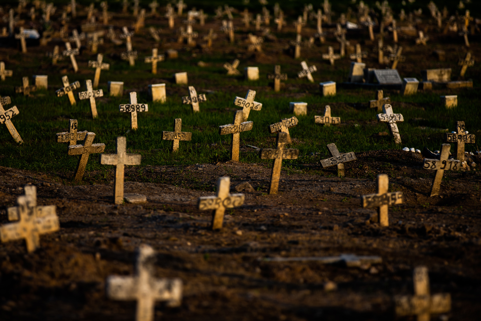 A general view of Caju cemetery is seen on March 24 in Rio de Janeiro, Brazil. 