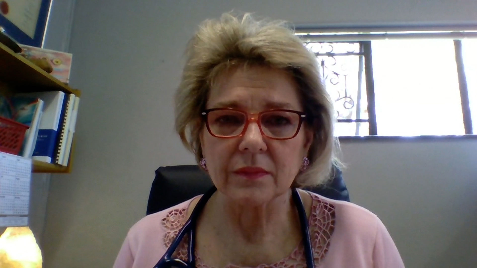 Dr. Angelique Coetzee, chair of the South African Medical Association, on November 30.