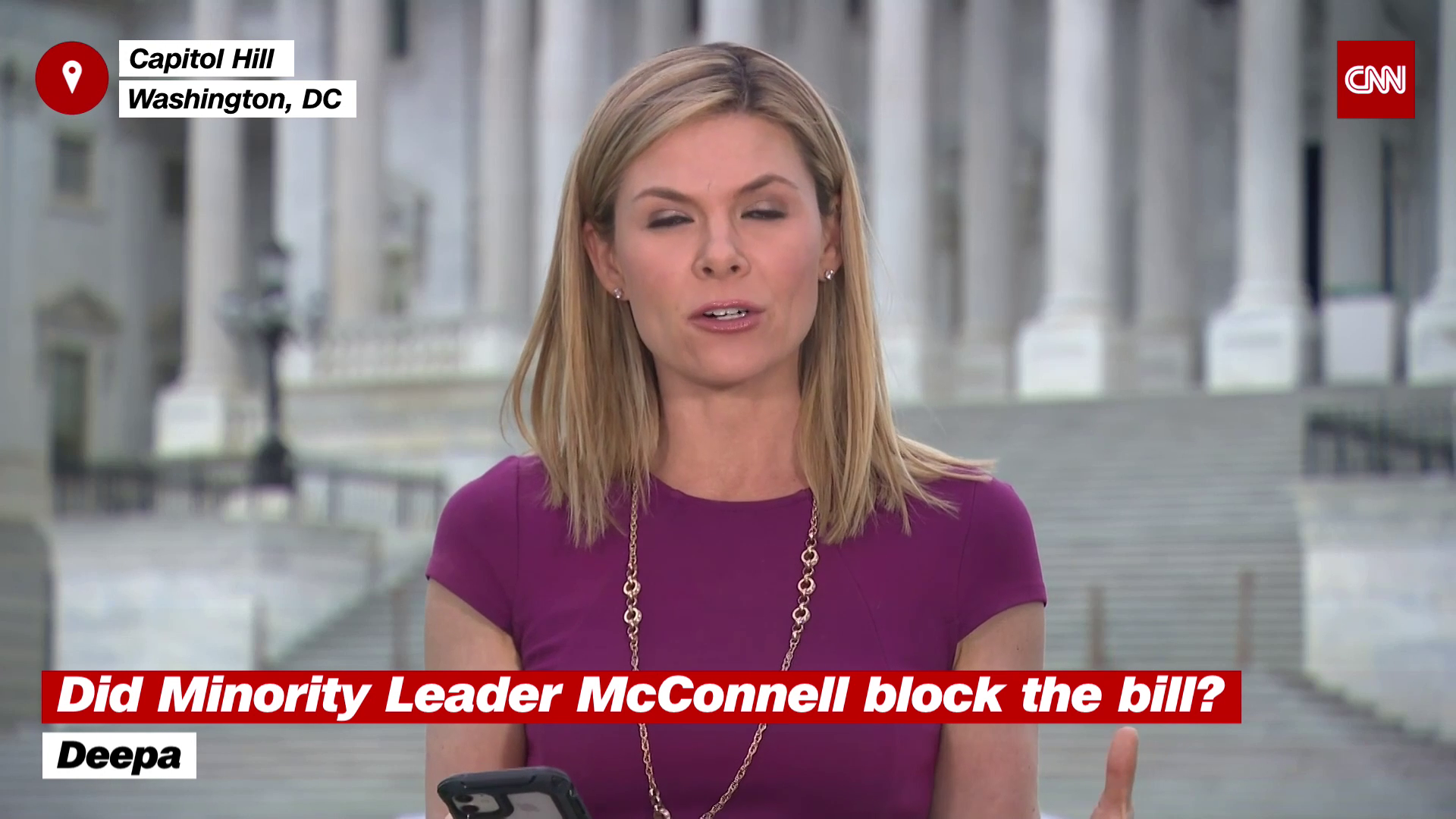 Go There: CNN's Jessica Dean is on Capitol Hill with the latest ...