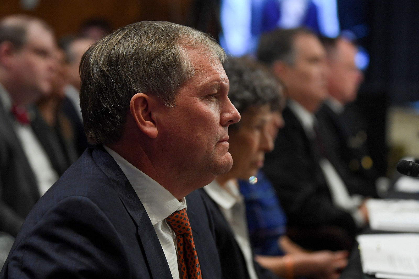 Norfolk Southern Chief Executive Alan Shaw testified on the East Palestine, Ohio train derailment before a U.S. Senate Environment and Public Works Committee hearing today on Capitol Hill.
