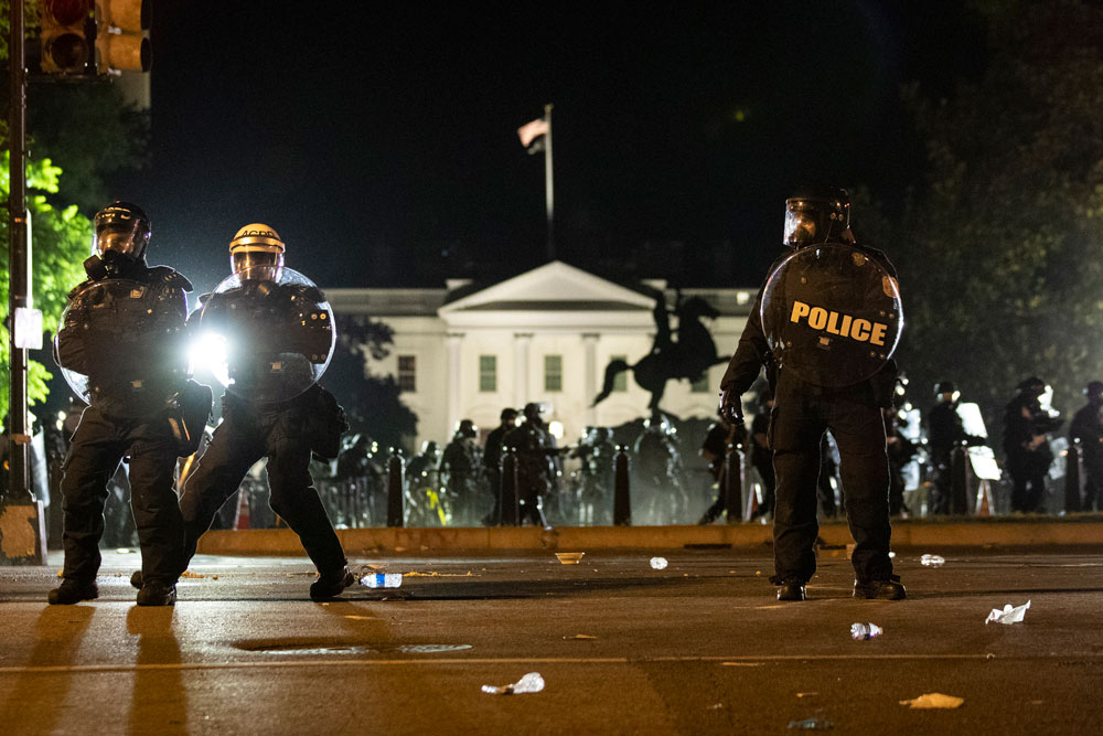 White House On Trumps Handling Of Protests This President Has Been Leading