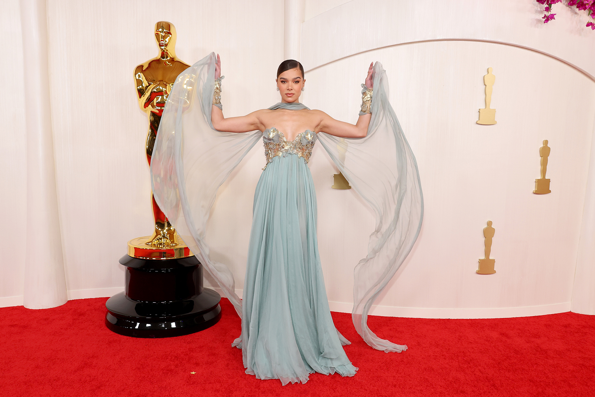 Hailee Steinfeld attends the Academy Awards on March 10. 