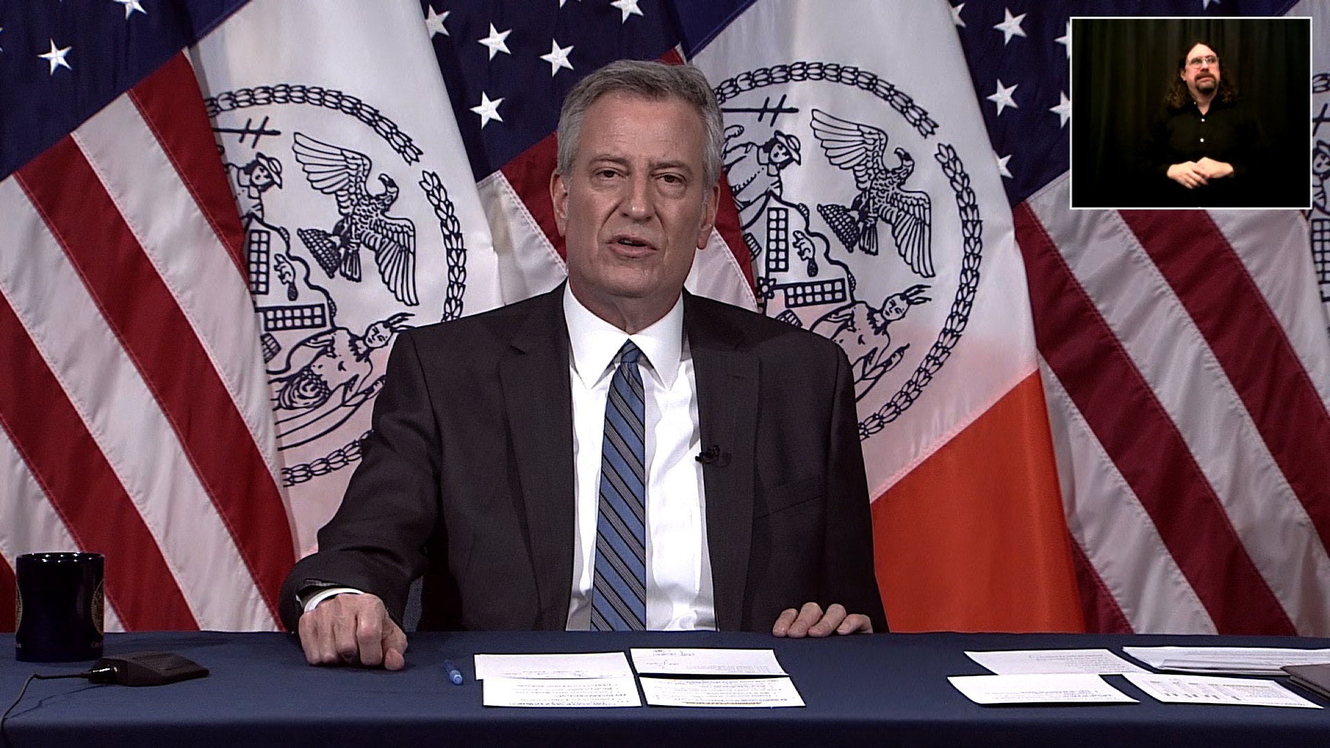 Mayor de Blasio's Office