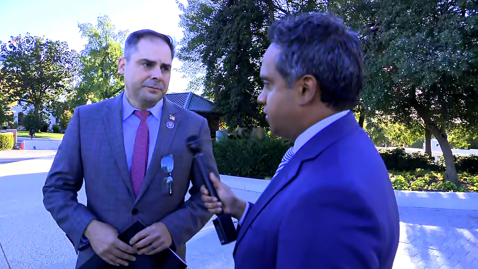 Garcia speaks with CNN's Manu Raju on Monday, October 23.