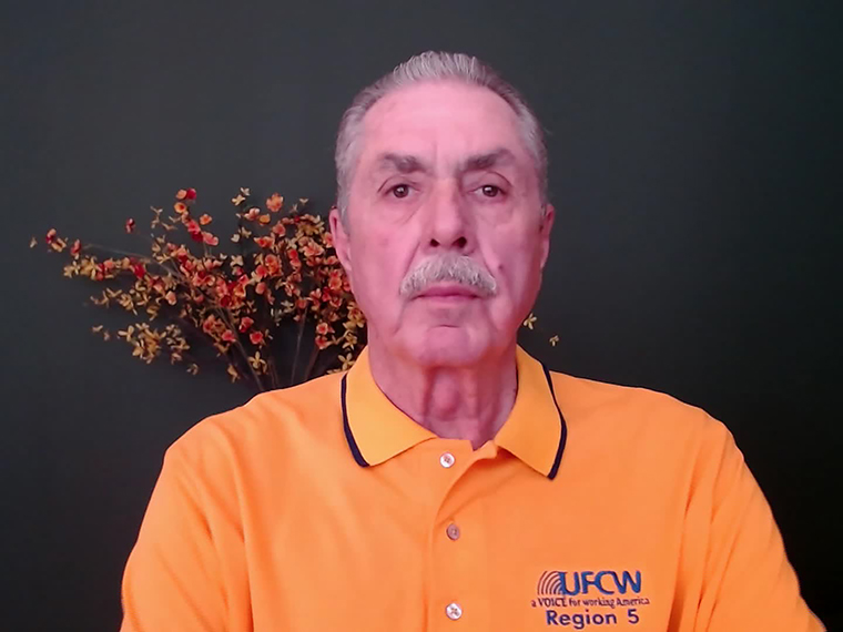 Marc Perrone, President of the United Food and Commercial Workers International Union