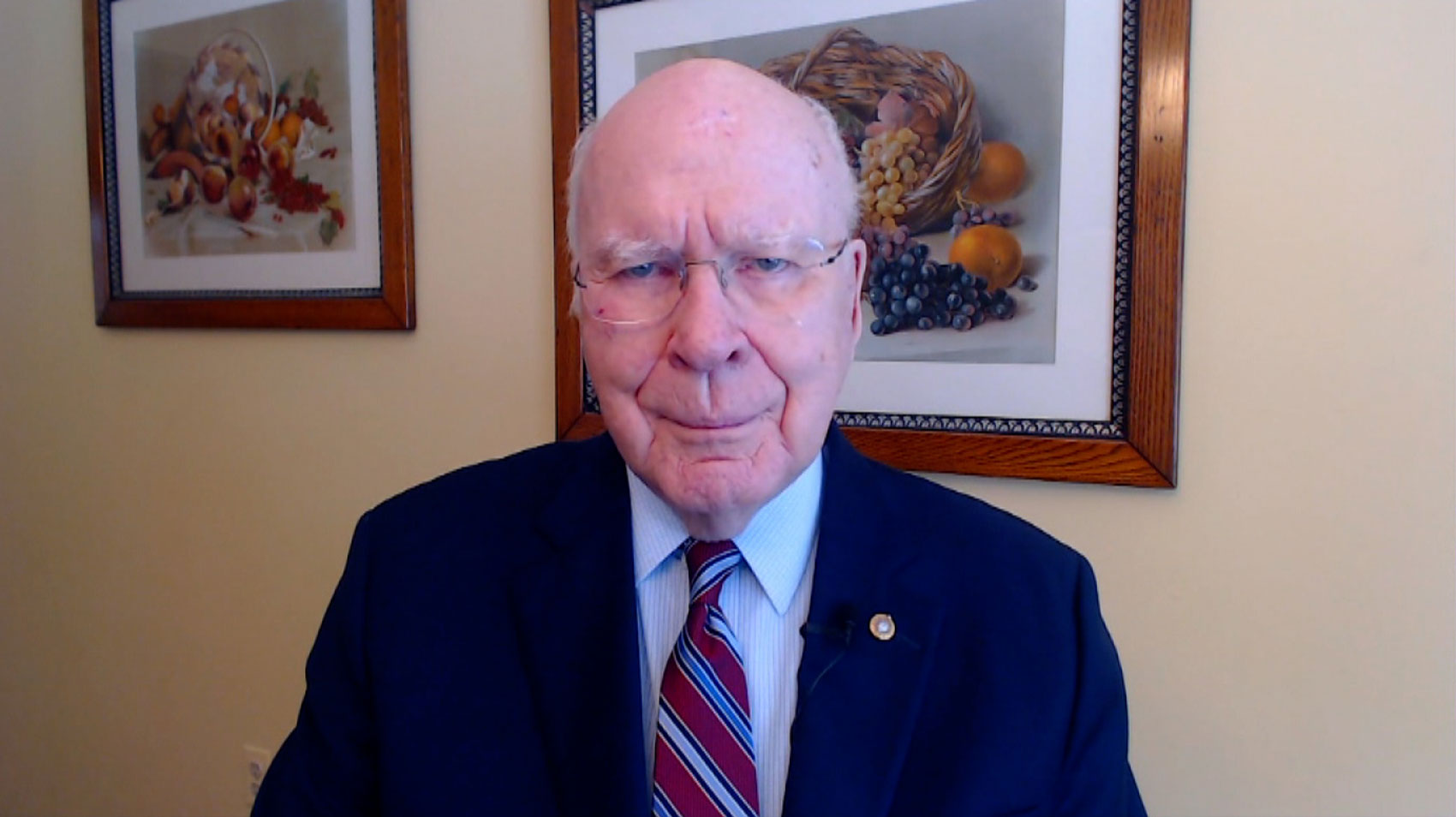 Senate Appropriations Chairman Patrick Leahy on February 19.