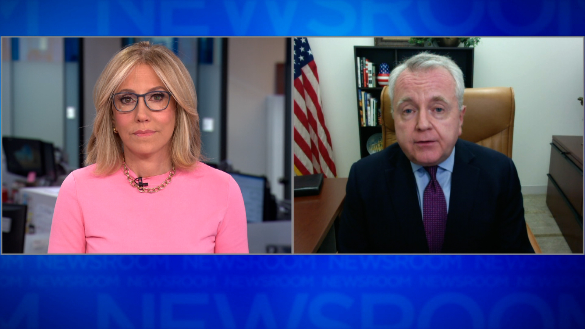 John Sullivan, US ambassador to Moscow, speaks with Alisyn Camerota in an interview on CNN Newsroom, on Thursday, April 28.