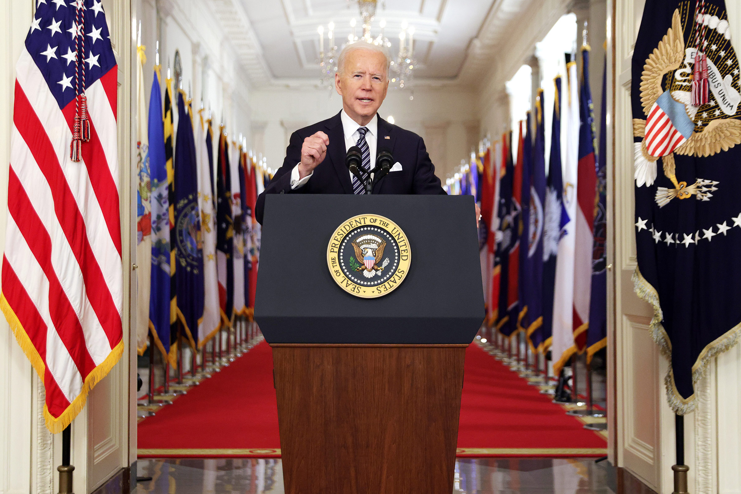 Biden: "Things May Get Worse Again As New Variants Of The Virus Spread"