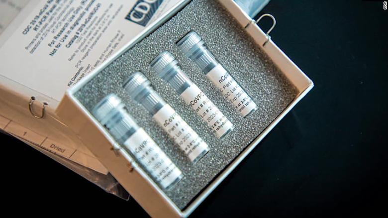 The CDC's laboratory test kit for the 2019 novel coronavirus.
